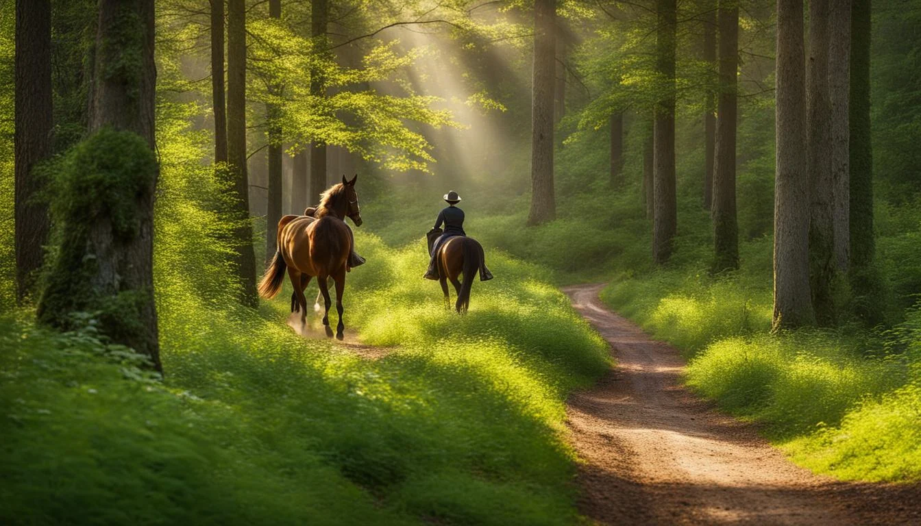 horseback riding trails
