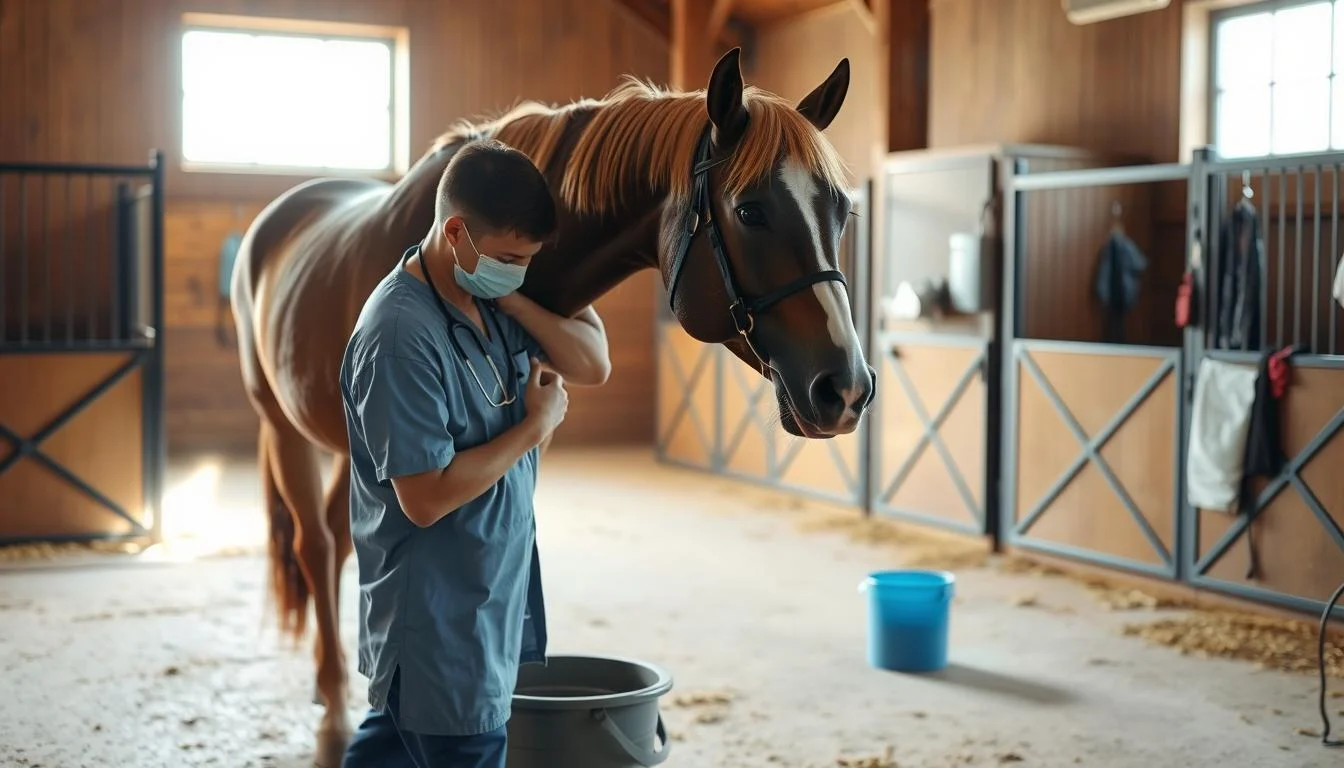 equine health monitoring
