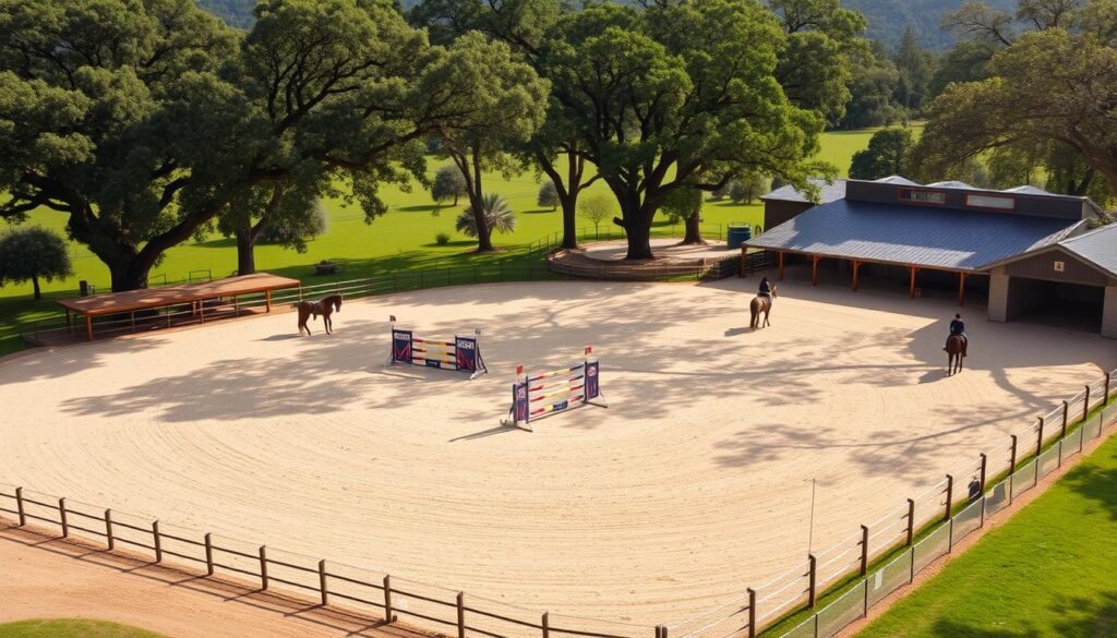 Equestrian Training Facility Arenas