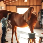 horse routine care