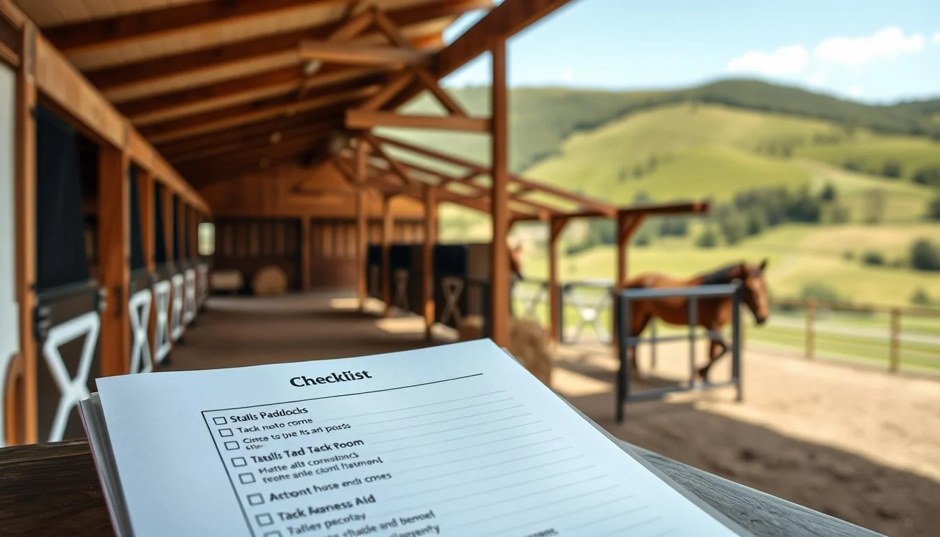 horse safety boarding