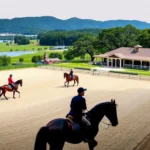 horse training boarding facility