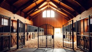 Horse Learning Centre 1 Liv Stables Indoor Horse Stalls