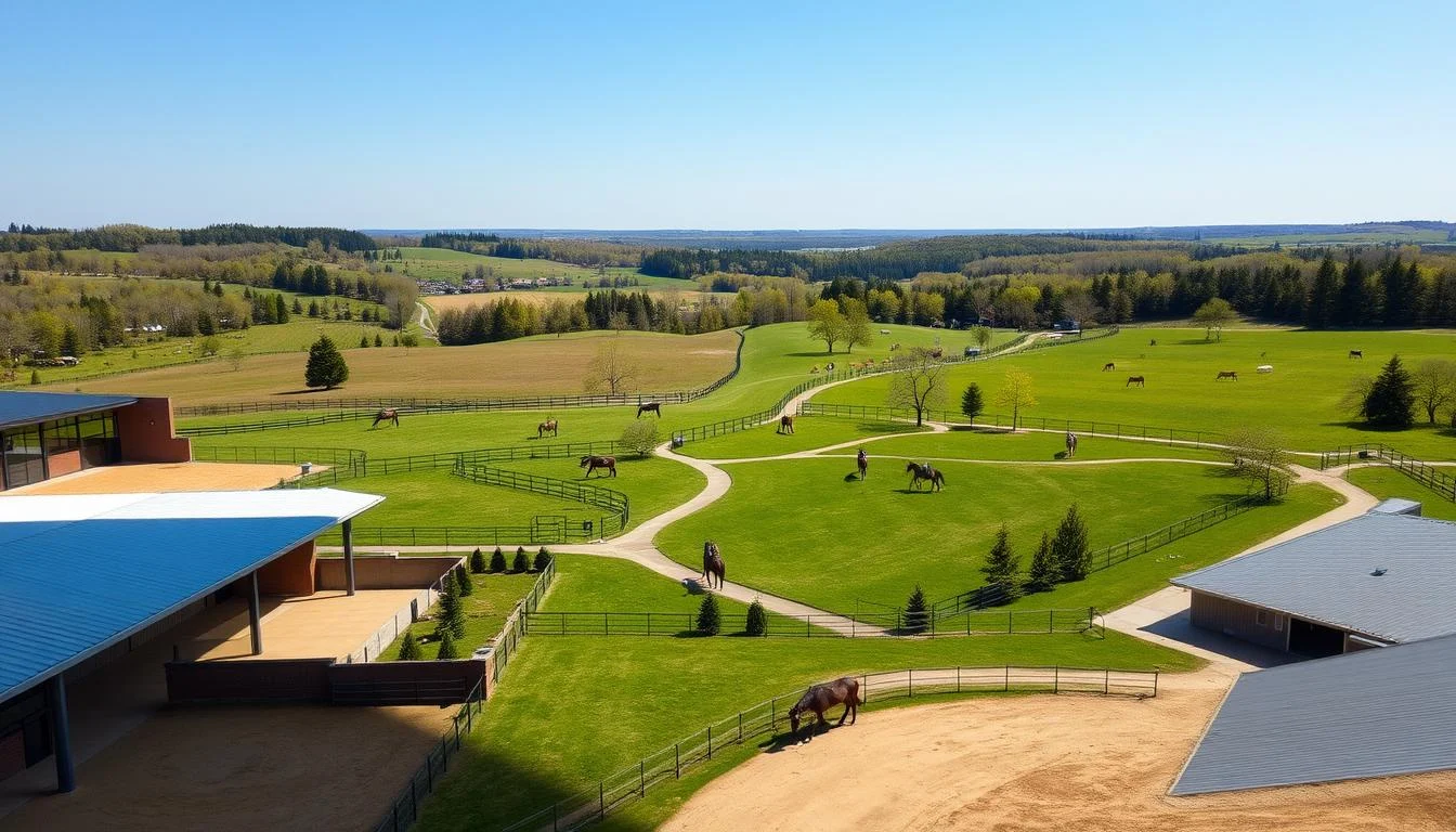 modern equestrian facilities