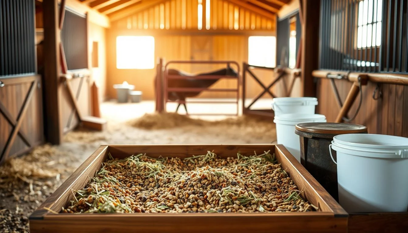 balanced feeding schedule