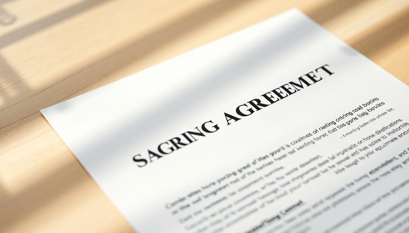 tailored boarding agreement