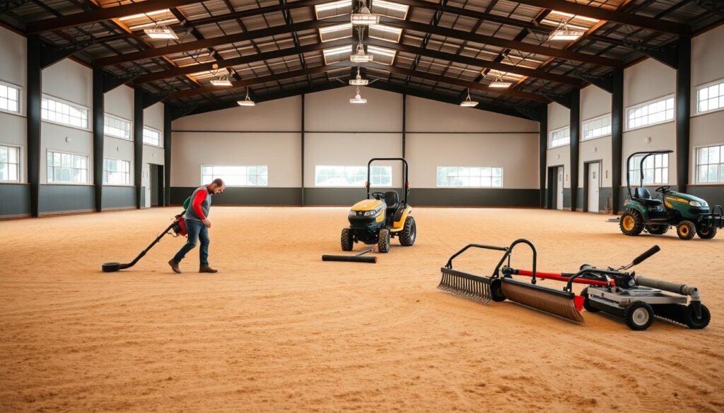 Cost-Effective Arena Maintenance