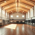 features of indoor riding arenas
