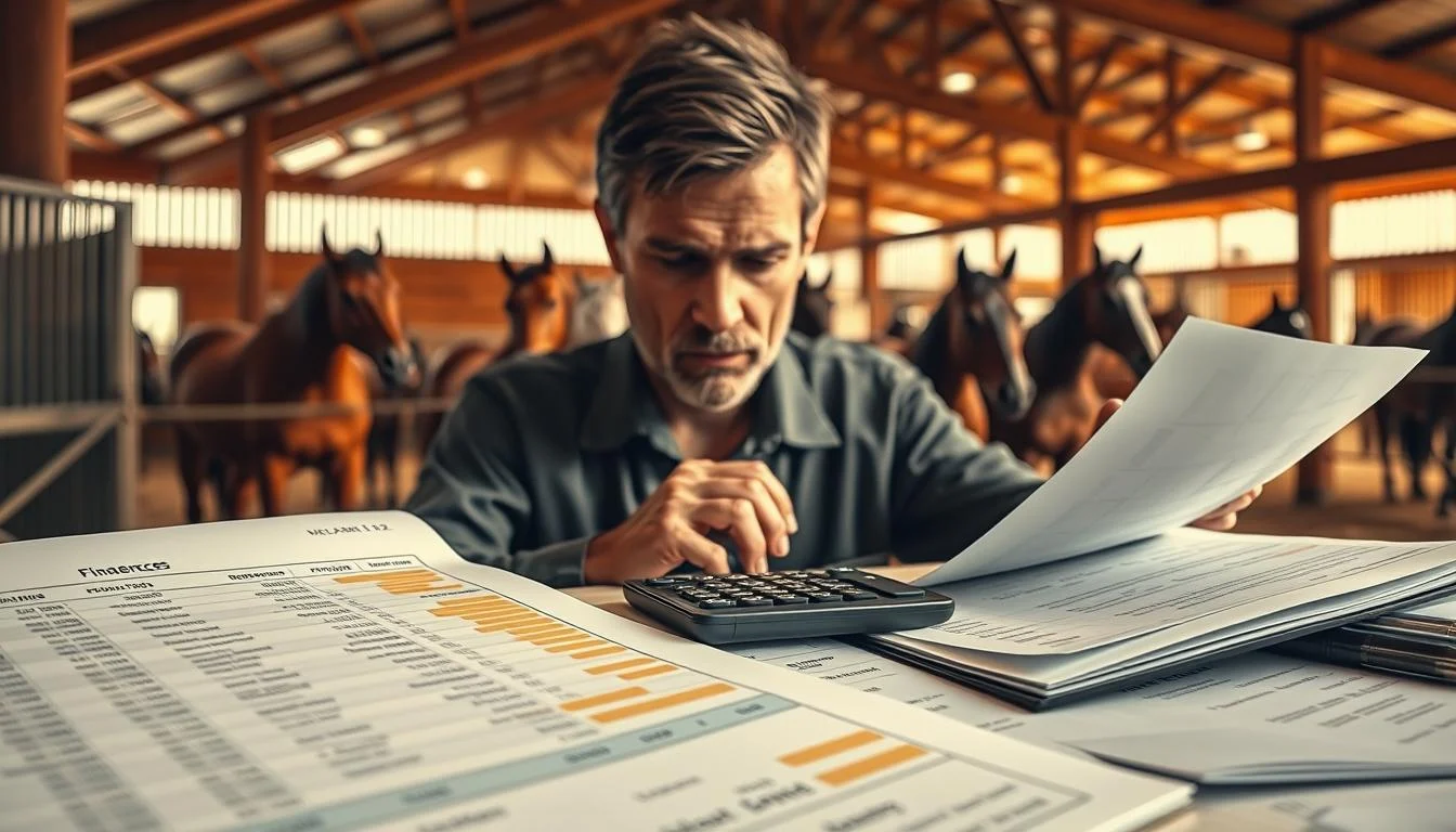 financial planning for equine operations