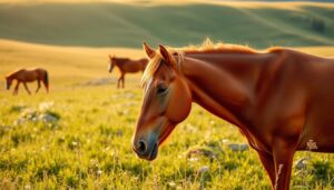 Grass Turnout Horse Benefits