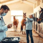 horse health checks at boarding