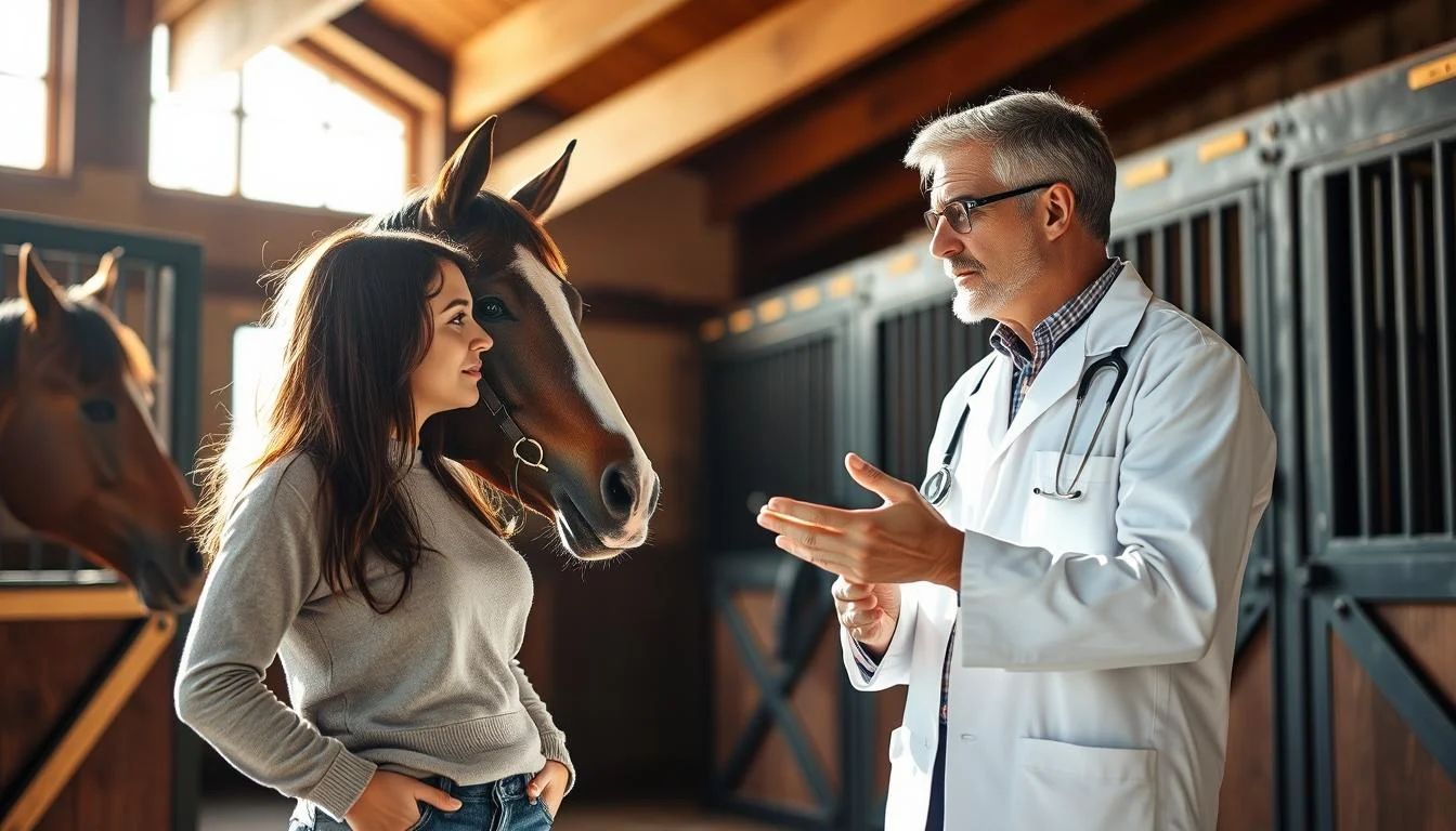 horse owner veterinarian communication