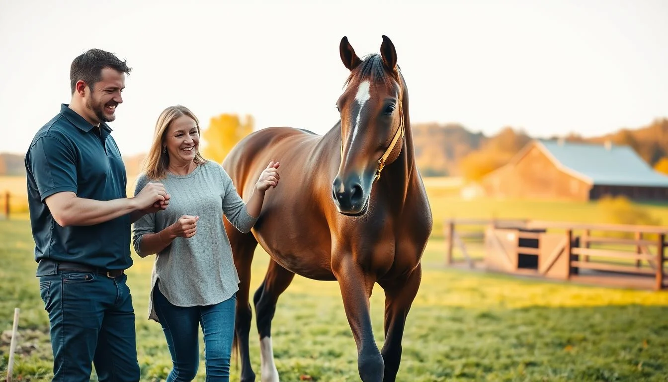 horse trainer collaboration